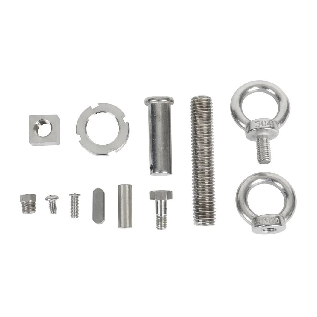 China Factory SS304 SS316 Stainless Steel Fasteners Threaded Rod/ Bolt and Nut/Washer/Anchor/Rigging/Pin/Rivet/Decking Screw/Hex Socket Head Cap Screw