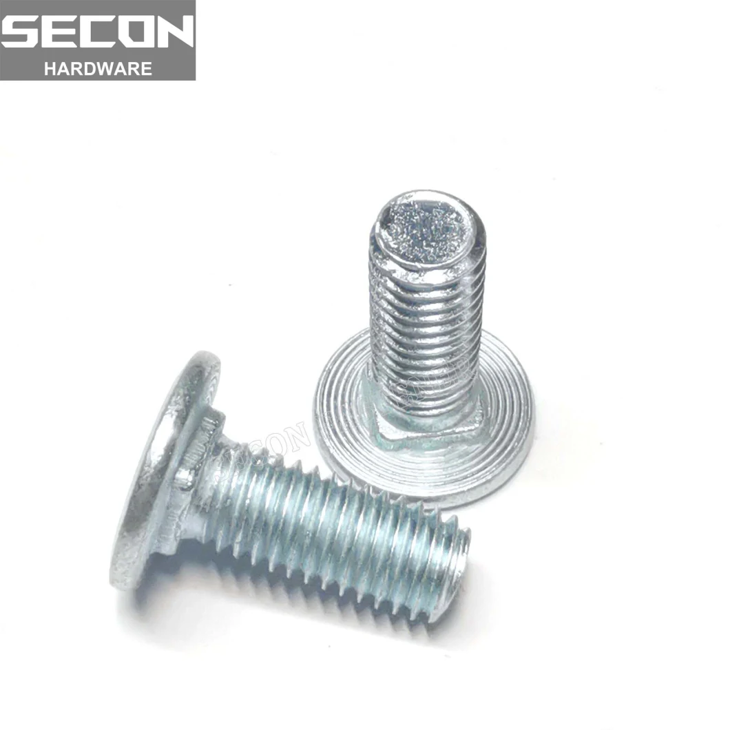 Carbon Steel/Stainless Steel Hexagon Head Bolt/Screw Bolt/Carriage Bolt/Hex Flange Bolt/Hex Heavy Bolt/Socket Head Cap Screw/Flat Square Head Stud Bolt with Nut