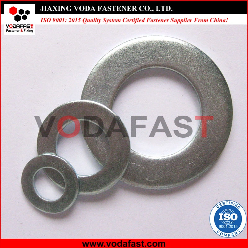 Carbon Steel Stainless Steel Flat Washers Plain Washers Spring Lock Washers Zinc Plated