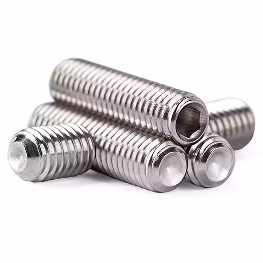 合金鋼/炭素鋼リングチップソケットネジ（止めネジ付き）中国工場