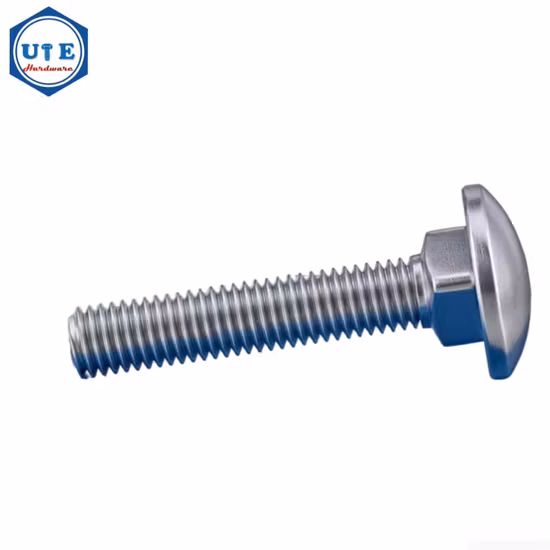 DIN603 ステンレス鋼製丸頭/キノコ頭四角頭ねじ